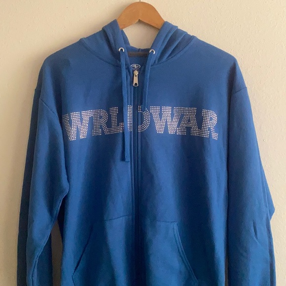 WRLD WAR HOODIE 1o1 - Picture 1 of 4